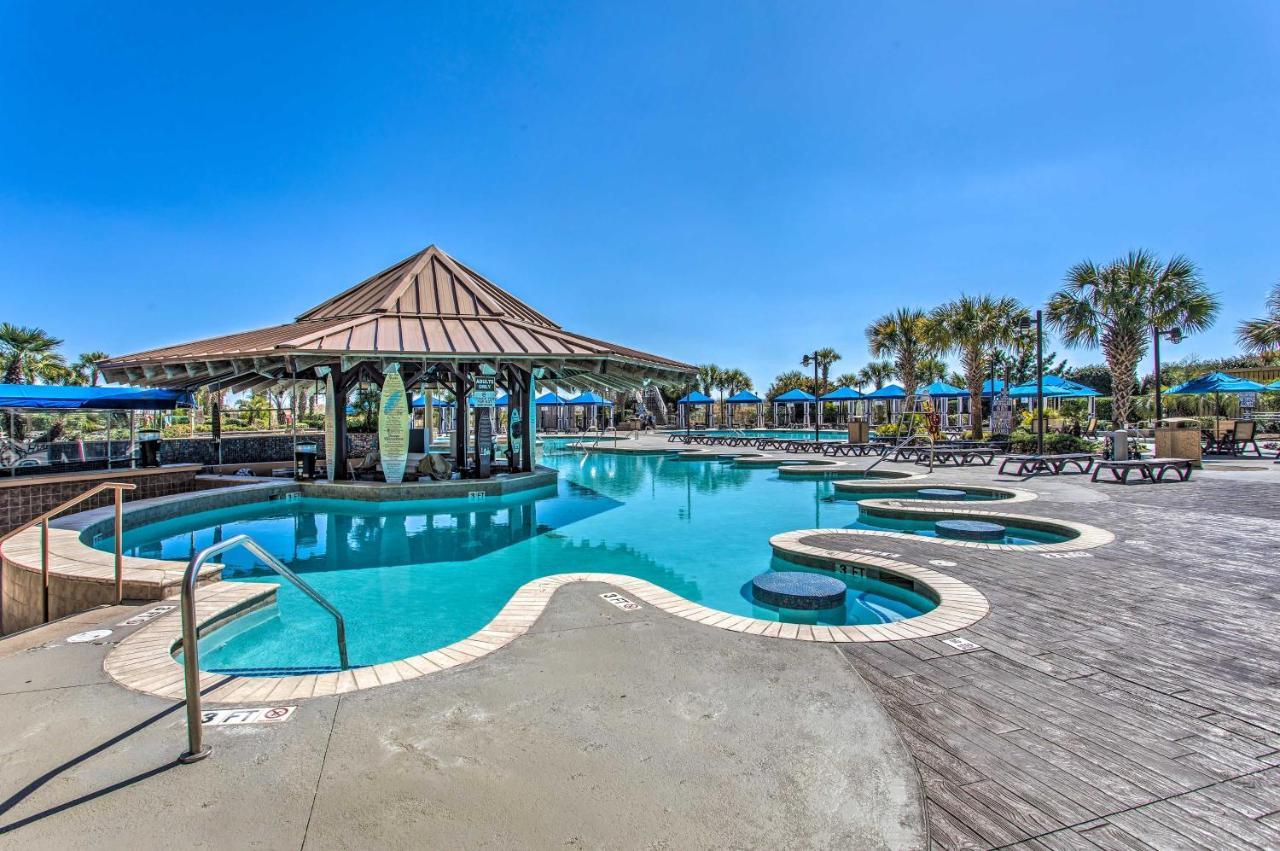 Chic North Myrtle Beach Villa Resort Amenities! Bagian luar foto