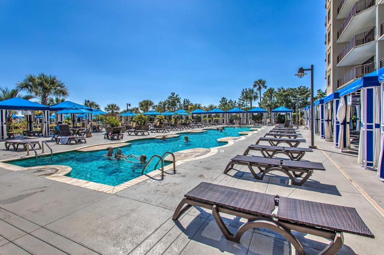 Chic North Myrtle Beach Villa Resort Amenities! Bagian luar foto